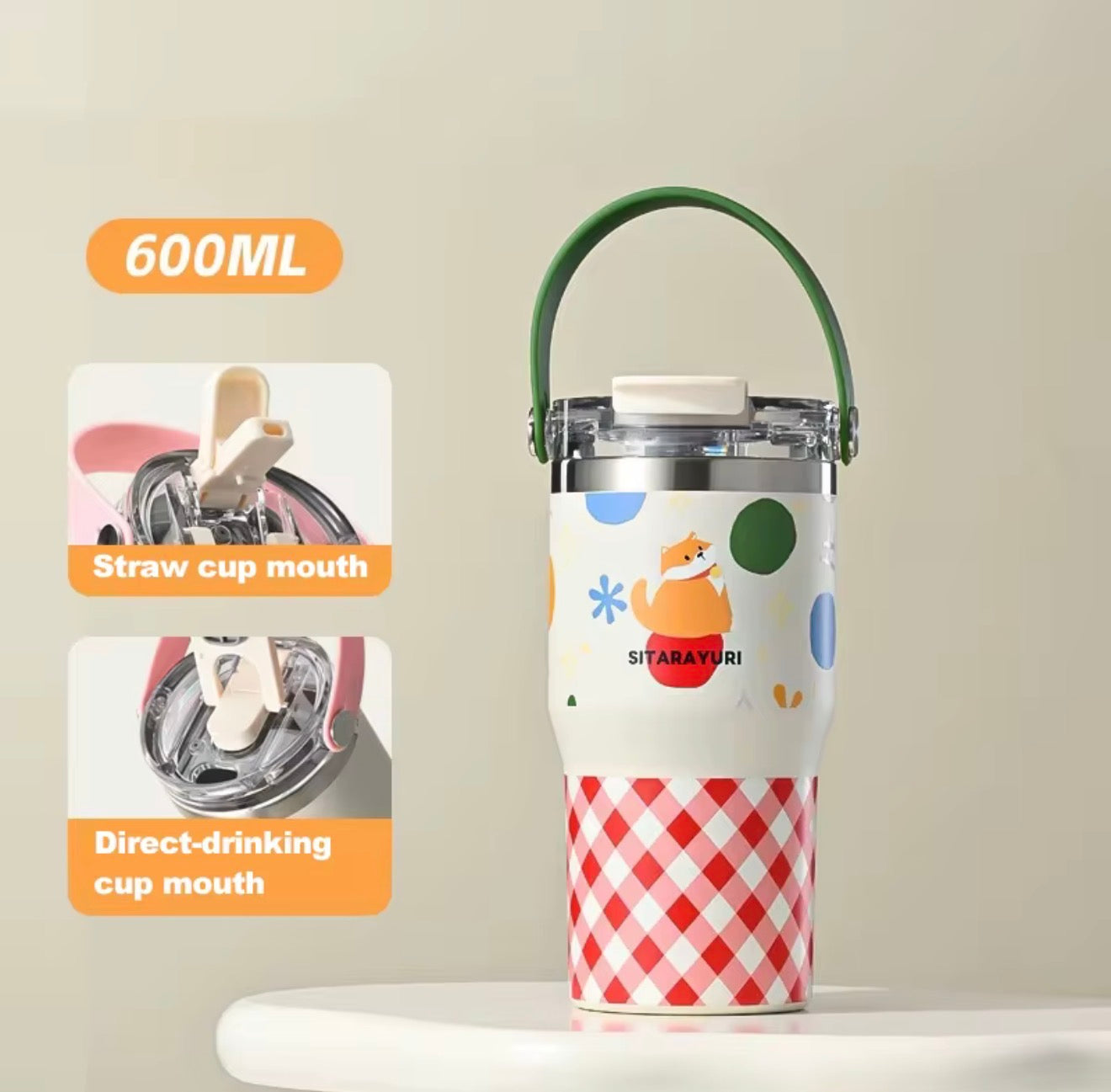 Termo Kawaii Zorrito 600ML