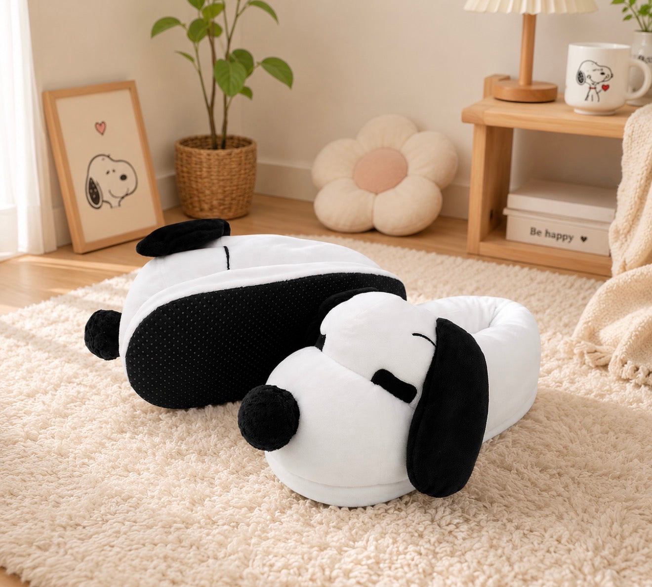 Pantuflas Snoopy Unitalla
