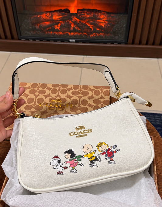 Bolso de Hombro Snoopy & Peanuts – Estilo Coach