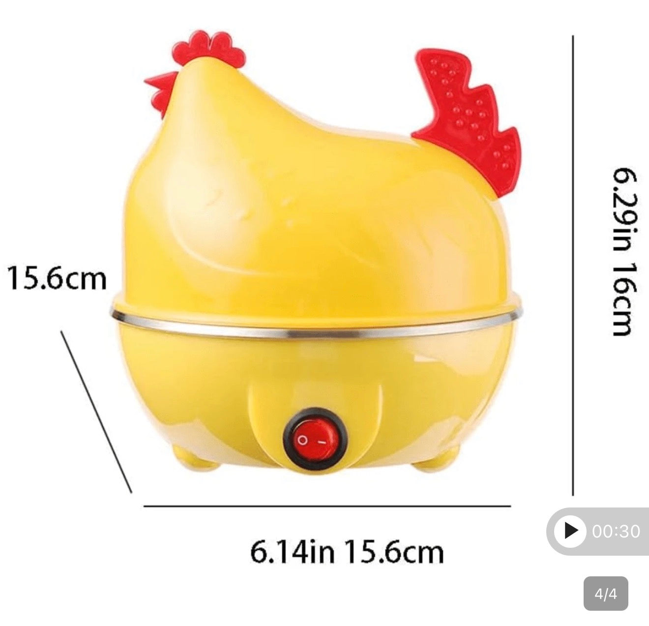 Huevito Chef Kawaii – Hervidor Eléctrico de Huevos