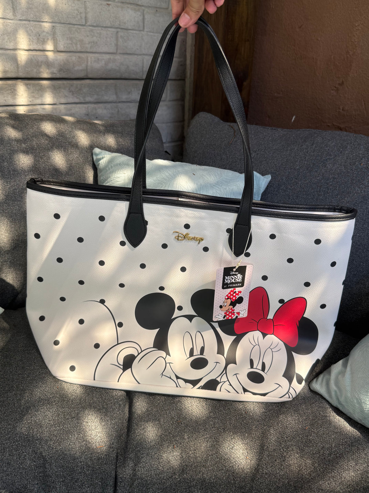Tote bag Minnie Mouse Original Disney – Diseño de polka dots