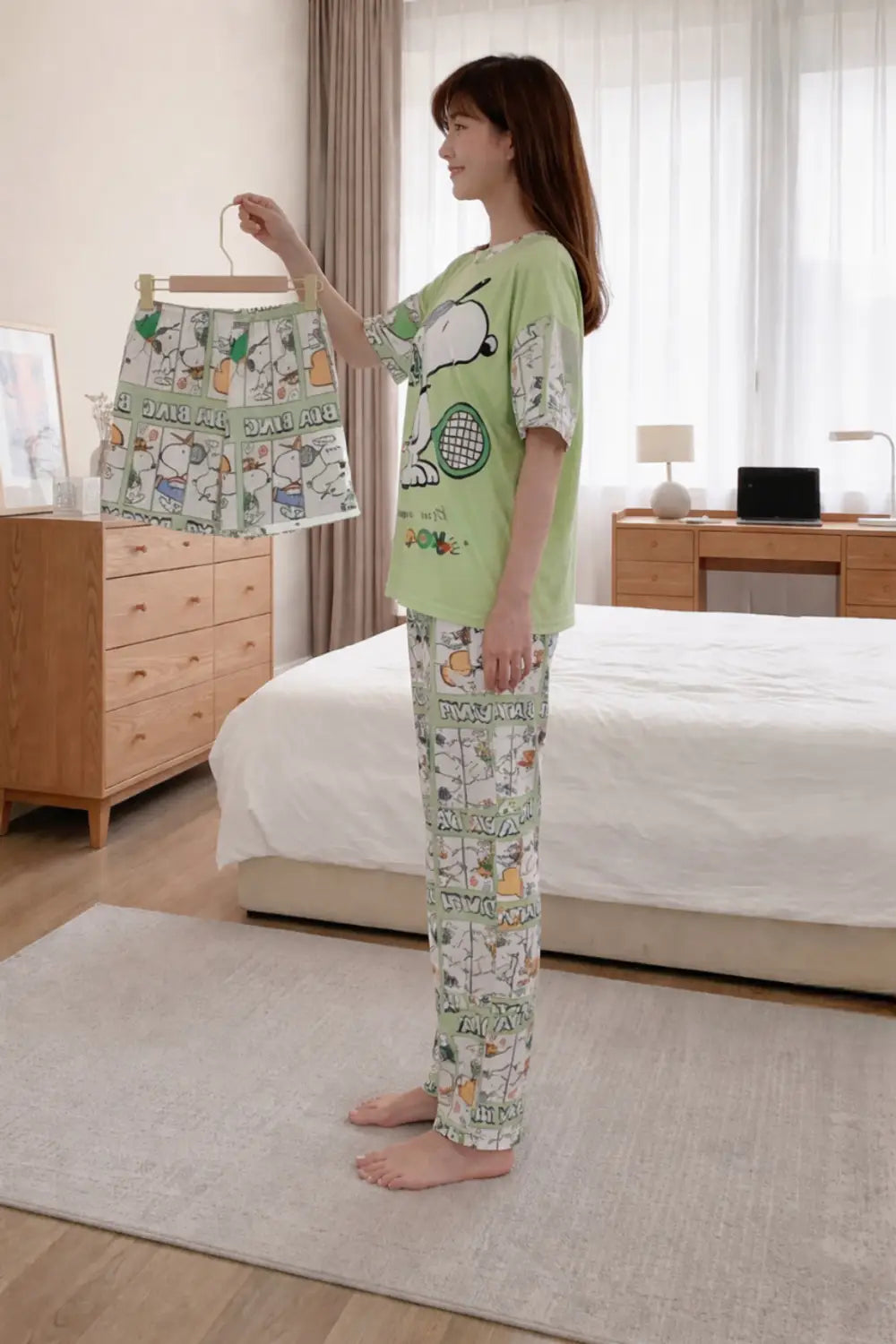 Pijama Snoopy 3 Piezas – Comodidad para todo el año