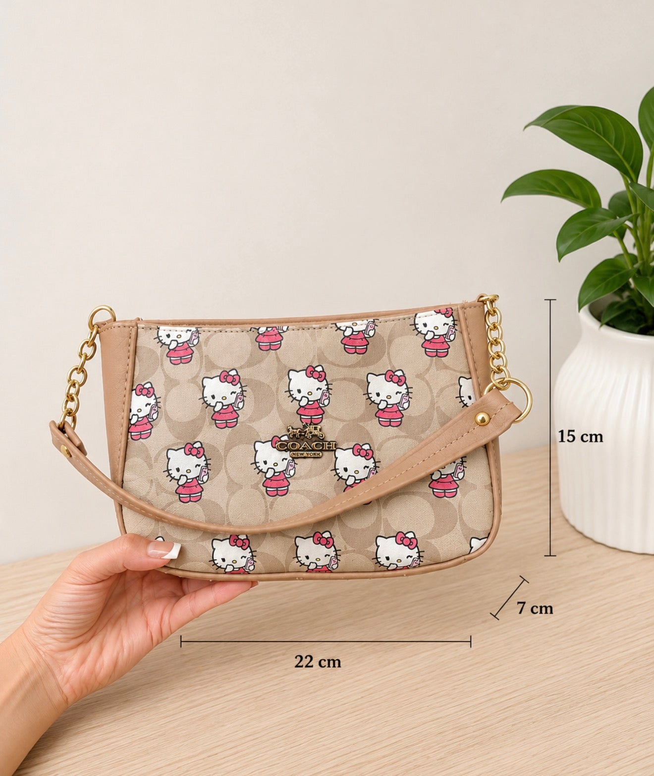 Bolso Baguette Hello Kitty