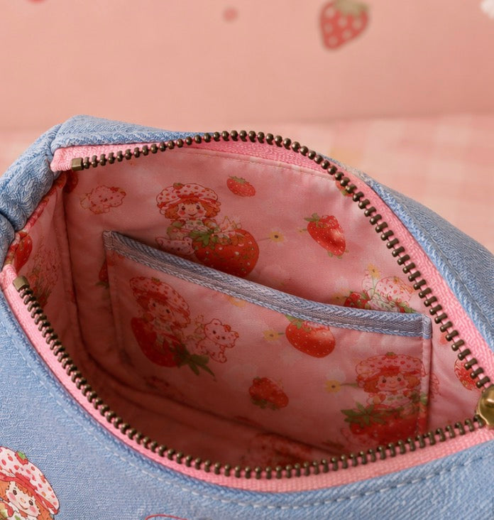Bolso Baguette Rosita Fresita Denim