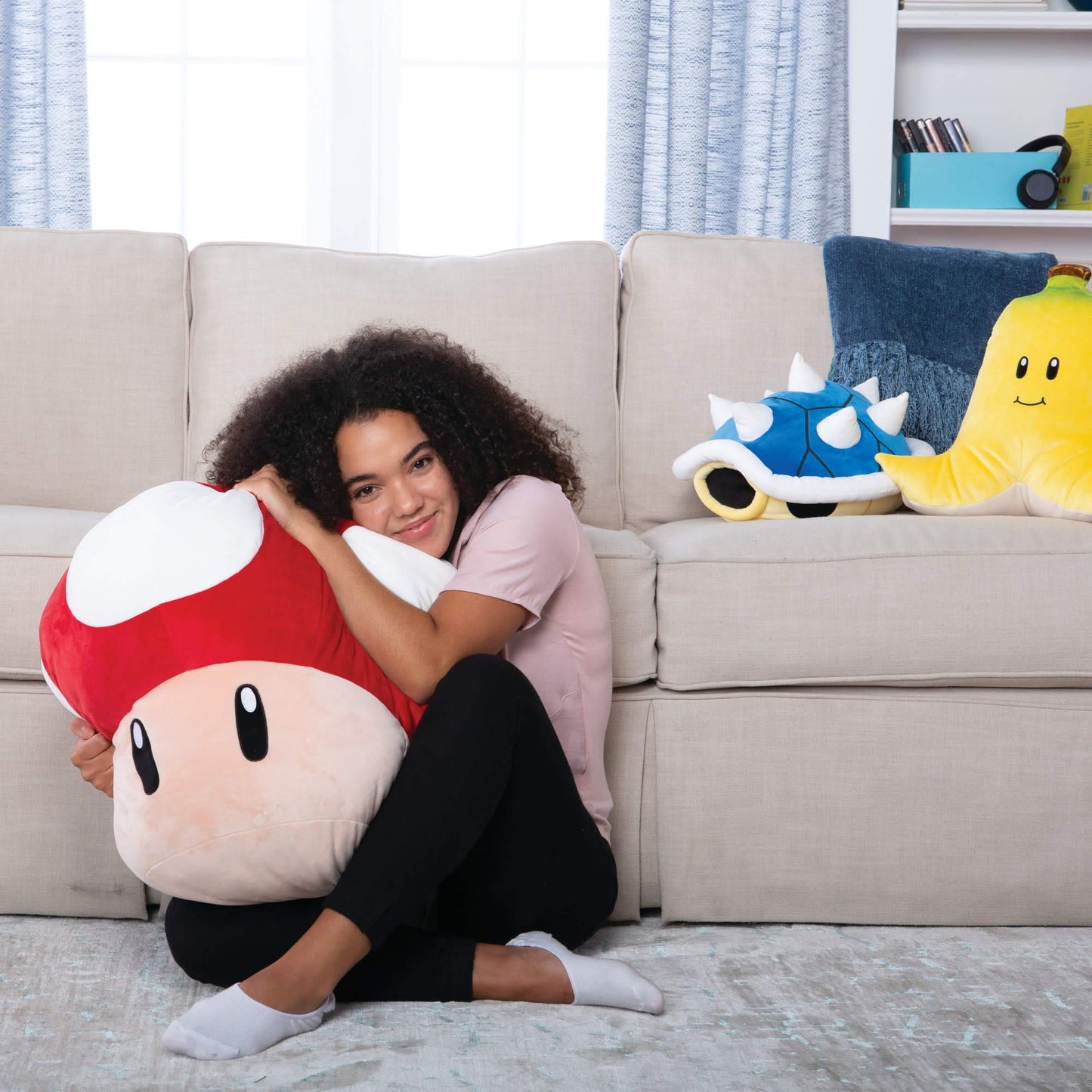 Peluche Hongo Estilo Mario (32 cms)