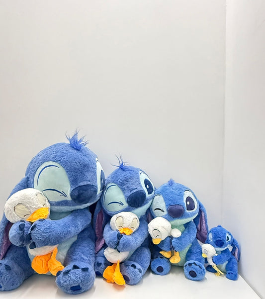 Peluche Stitch con Patito 23cm