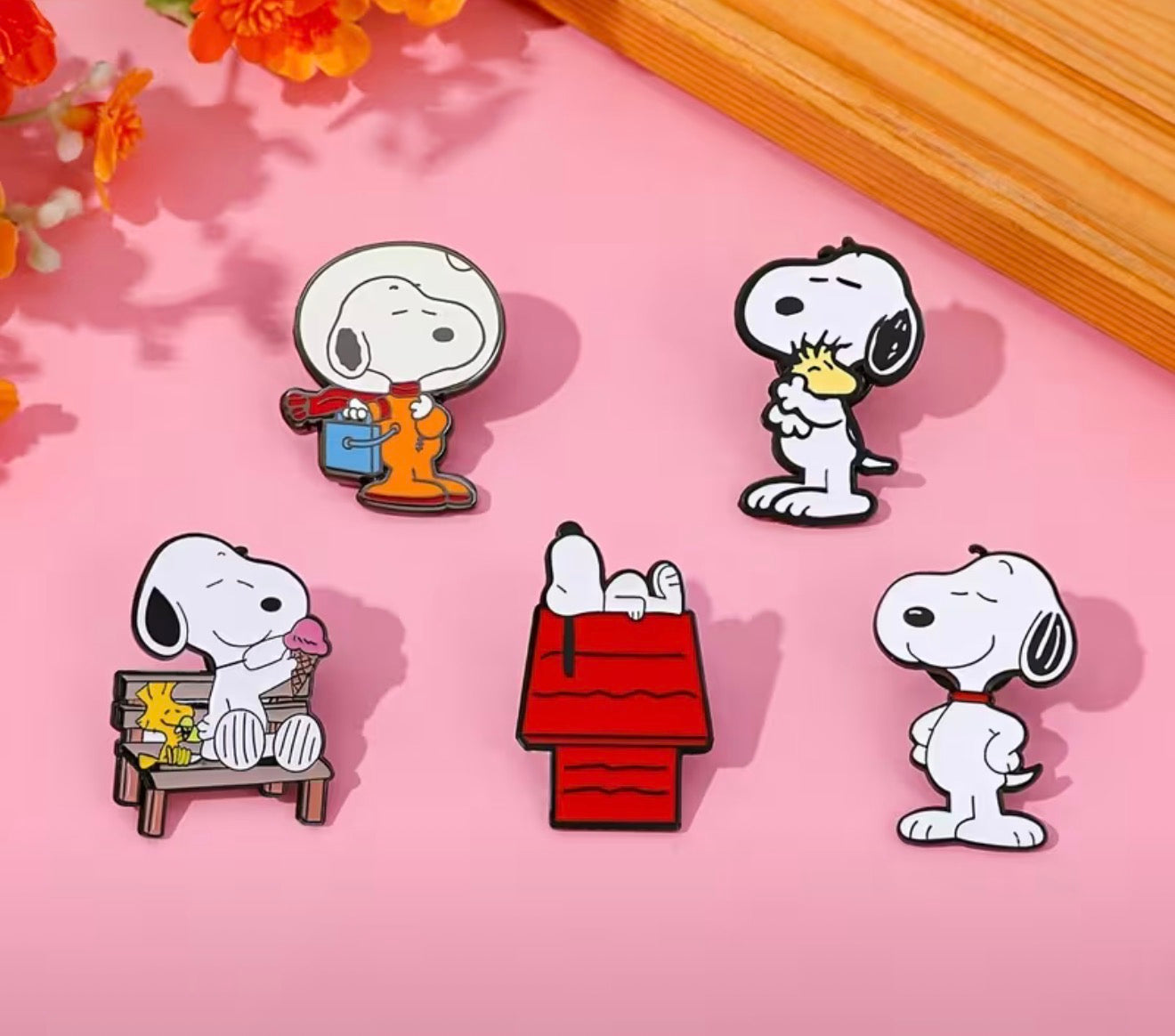 📌 Pines Snoopy Peanuts