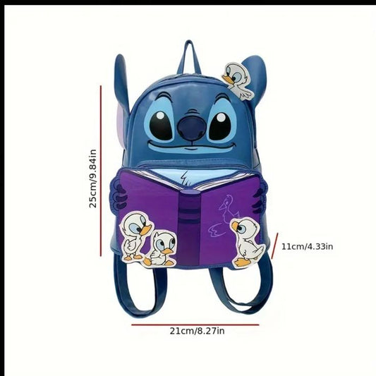 MOCHILA STITCH Y PATITOS