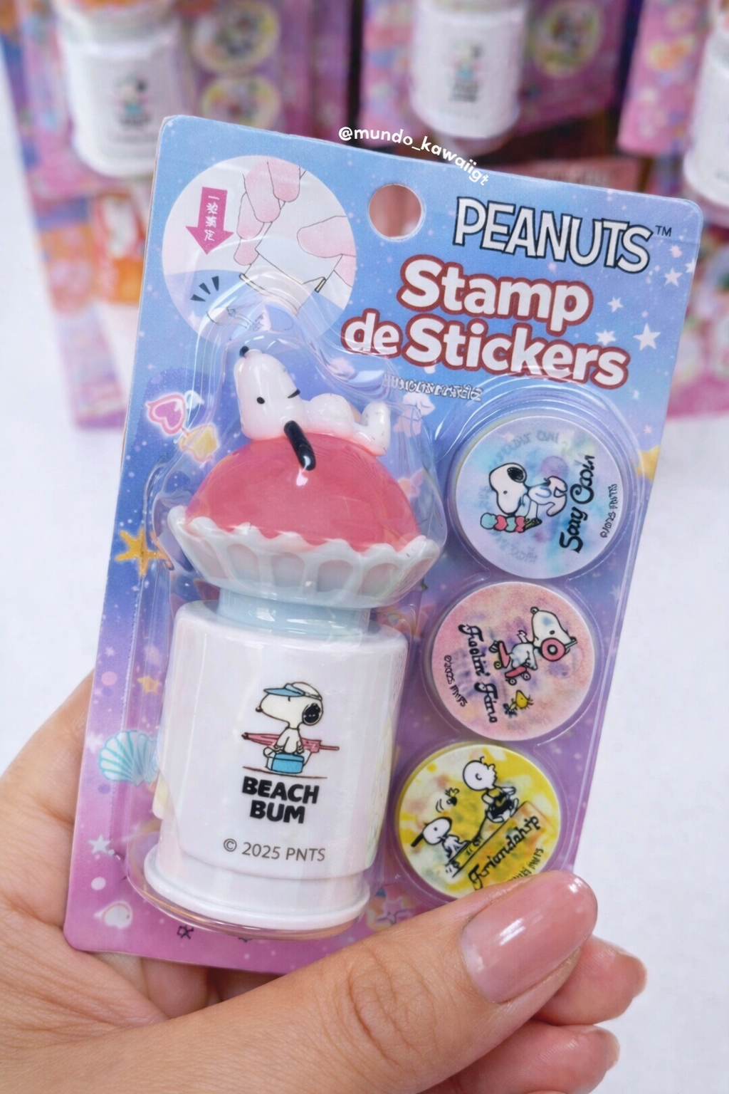 Stamp de Stickers Kawaii
