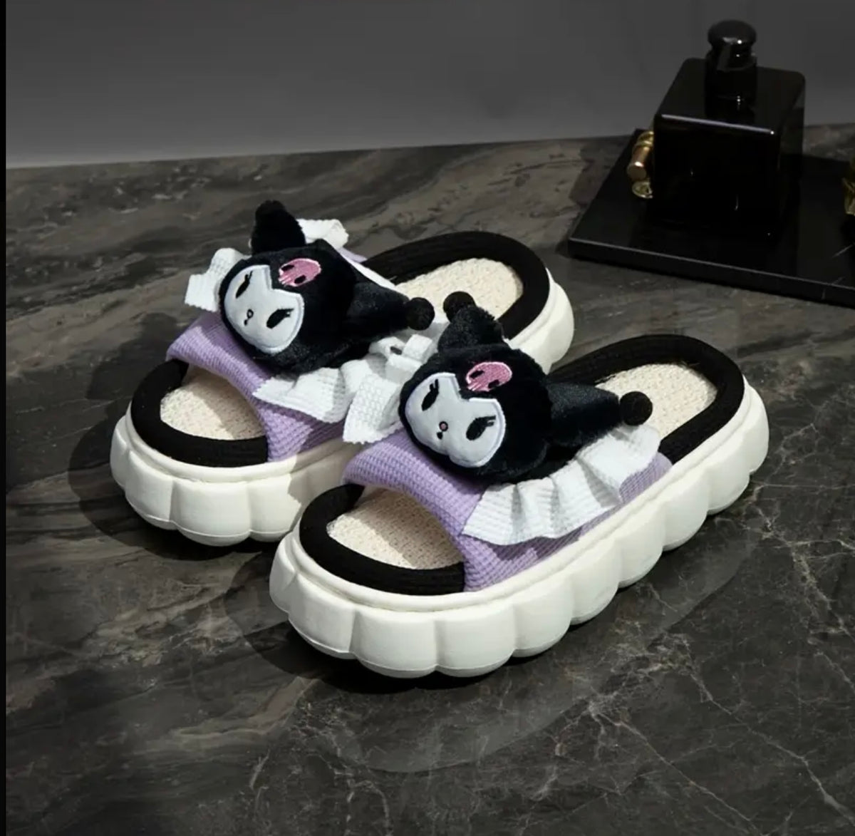 Pantuflas Kawaii Hello Kitty & Kuromi