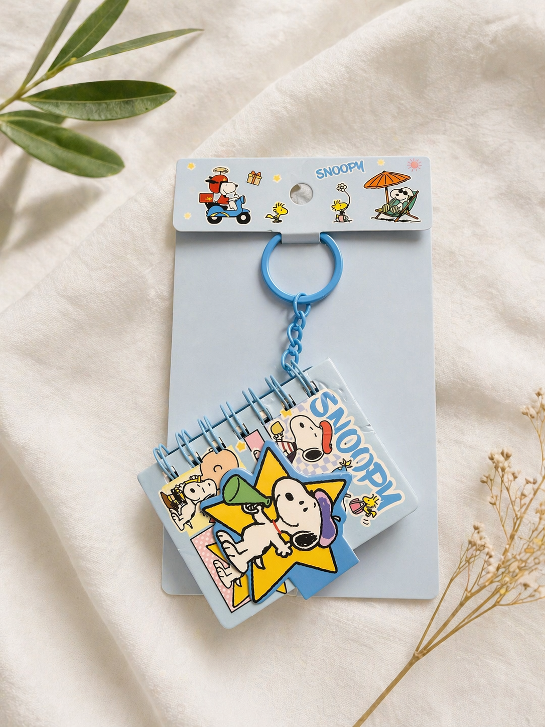 Llavero Libreta Kawaii Snoopy