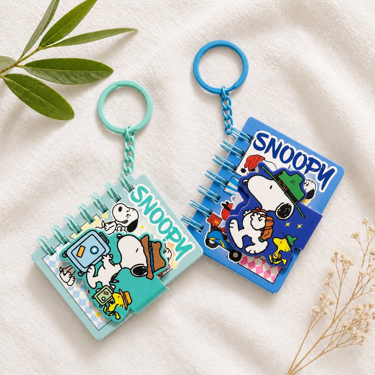 Llavero Libreta Kawaii Snoopy
