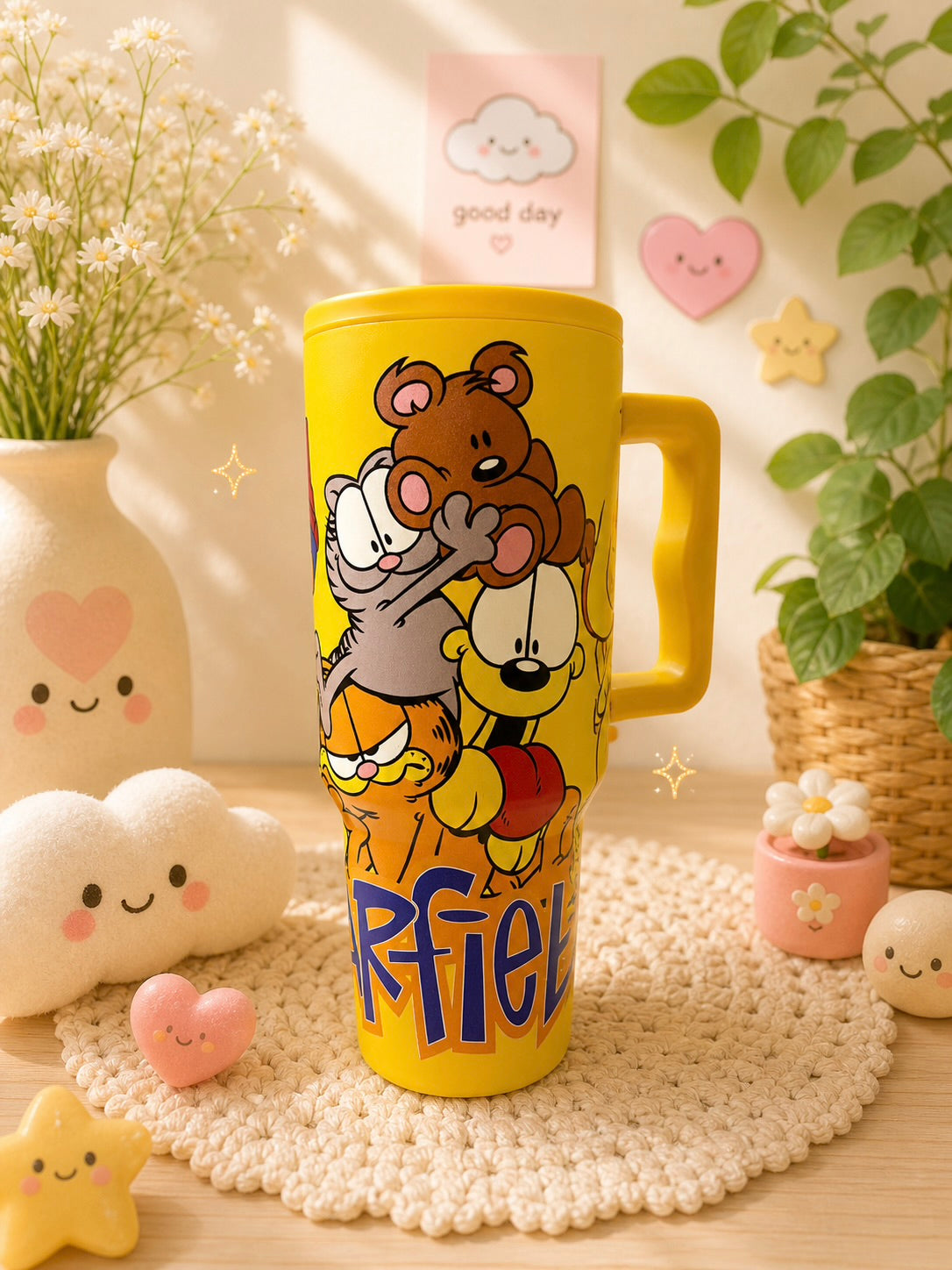 Vasos Garfield 1000 ml