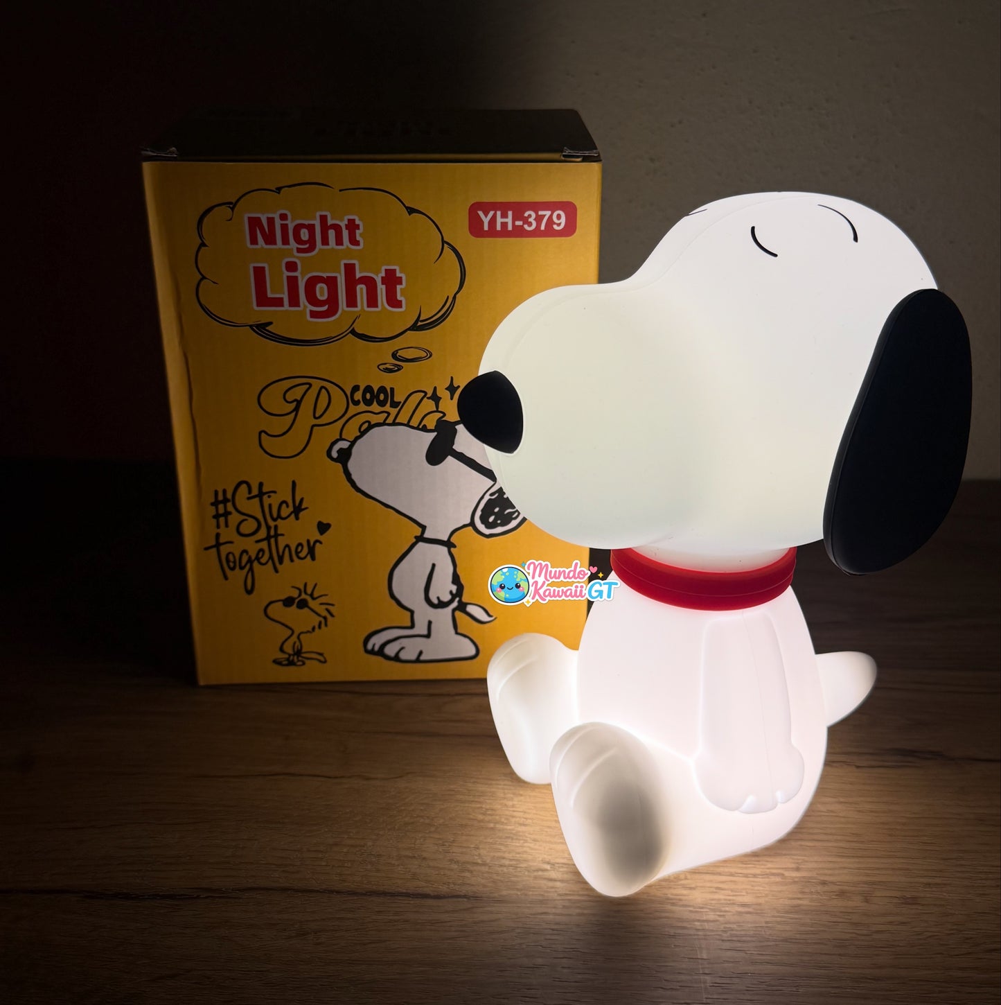 Lámpara de Noche Snoopy de Silicona