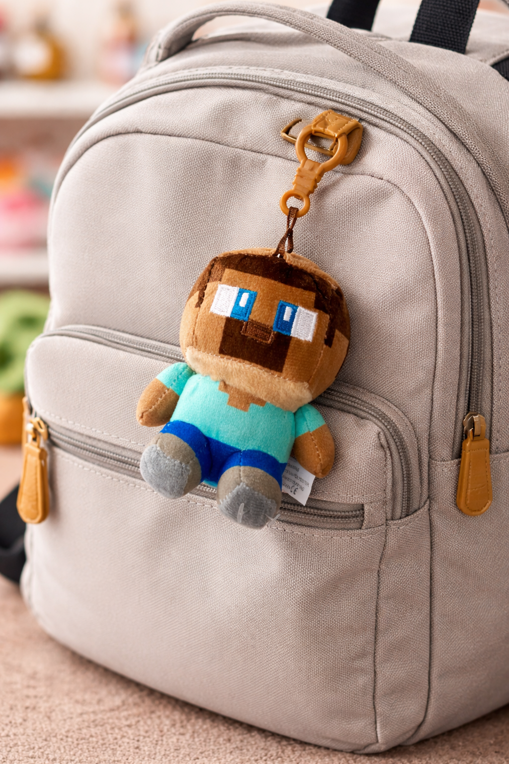✨ Llaveros de peluche Minecraft 🟩🧸