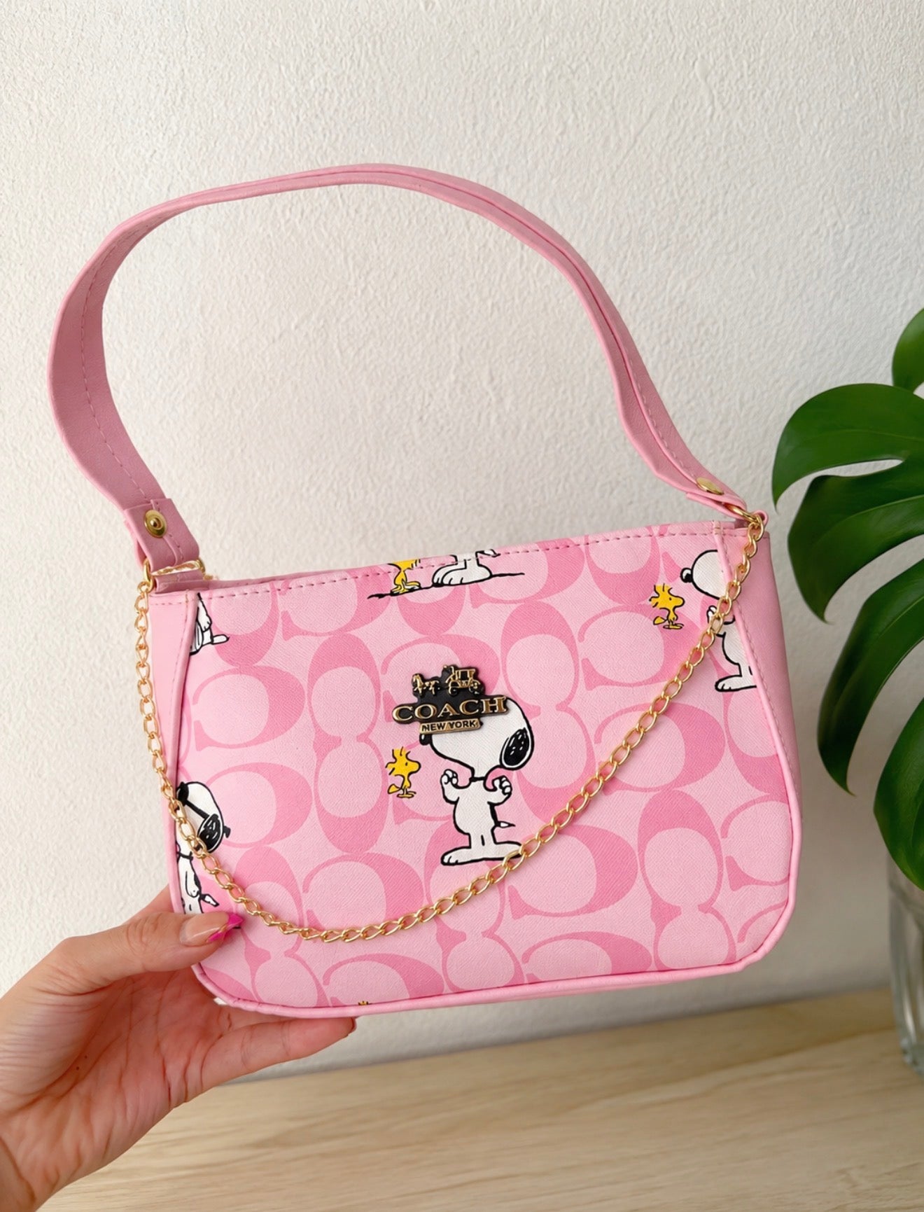 Bolso Baguette Snoopy