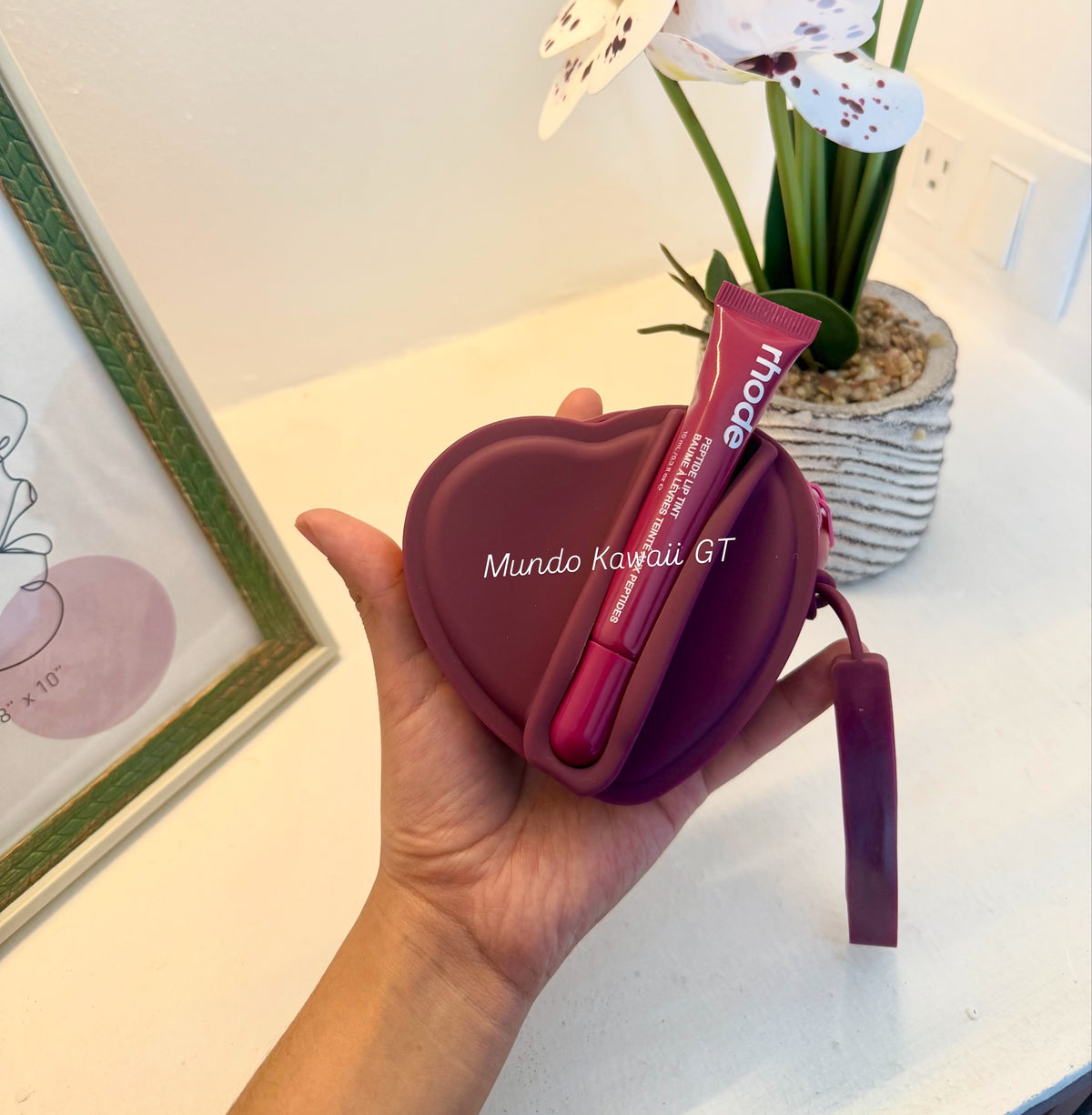 Monedero con Labial Dupe Rhode