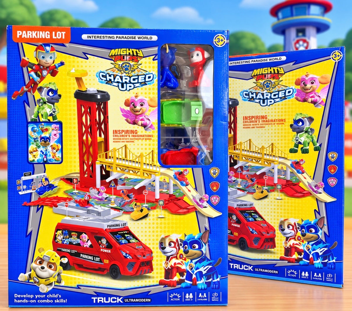 Set de Estacionamiento Paw Patrol
