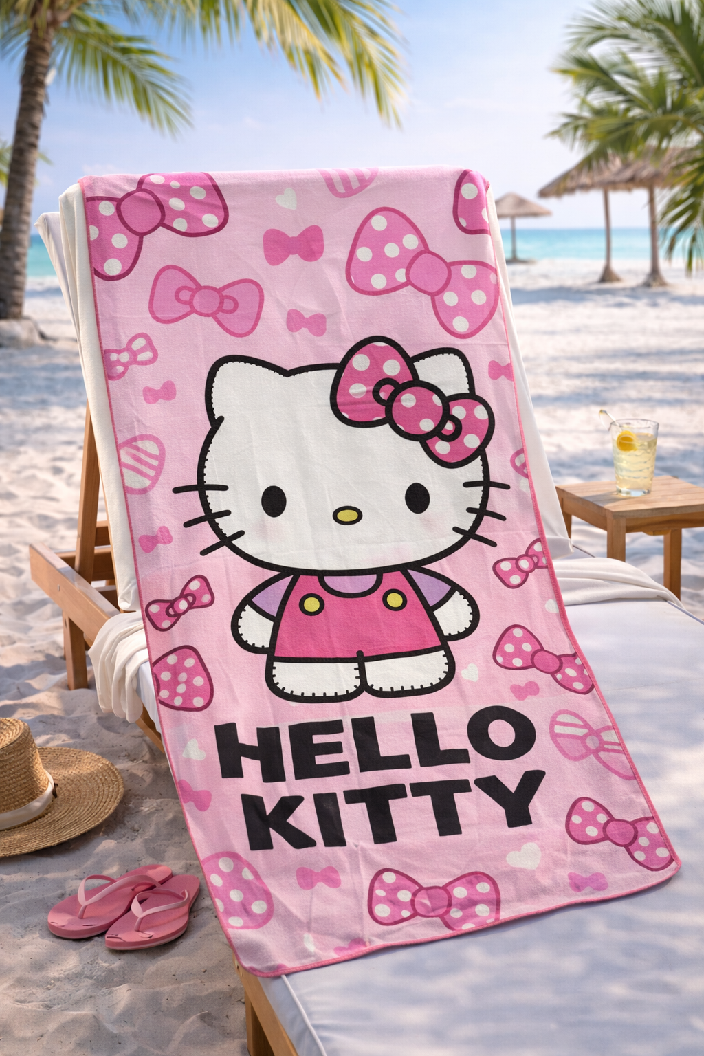 🧺 Toallas de microfibra Hello Kitty