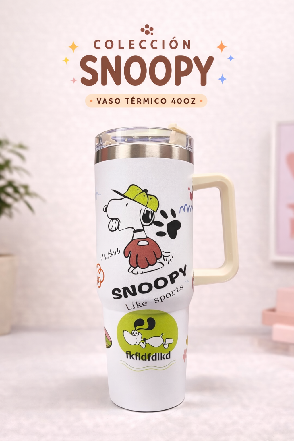 Vasos Térmicos Snoopy 40 oz