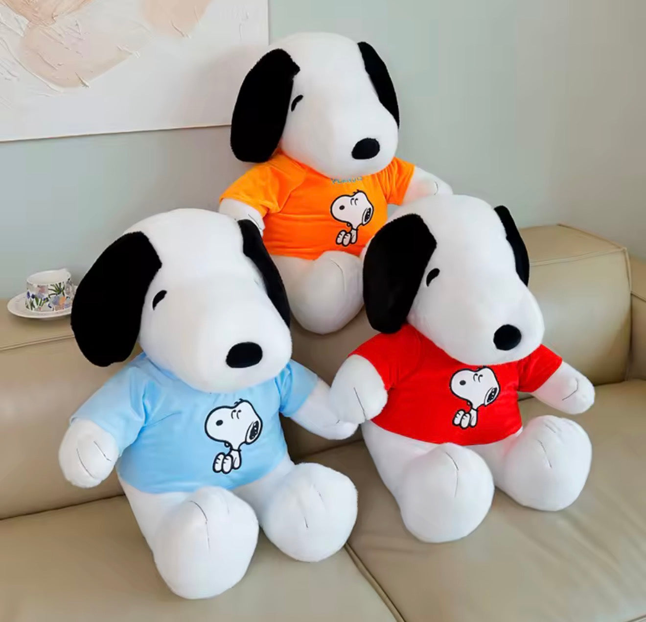 Peluche Snoopy camisa 40 cm