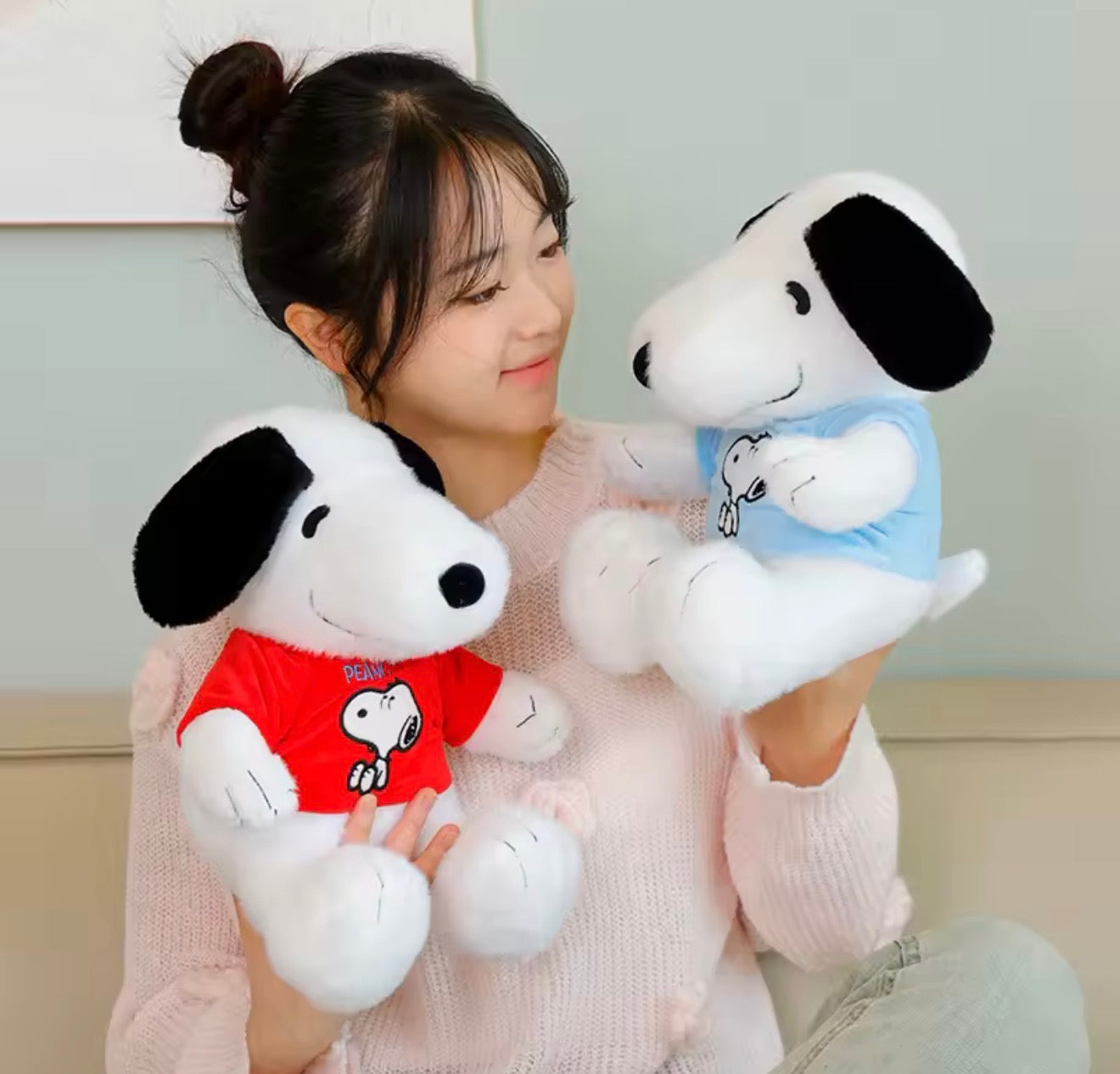 Peluche Snoopy camisa 40 cm