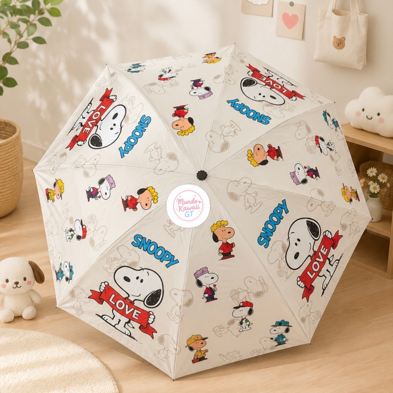 ☂️ Sombrillas Snoopy (6 estilos)