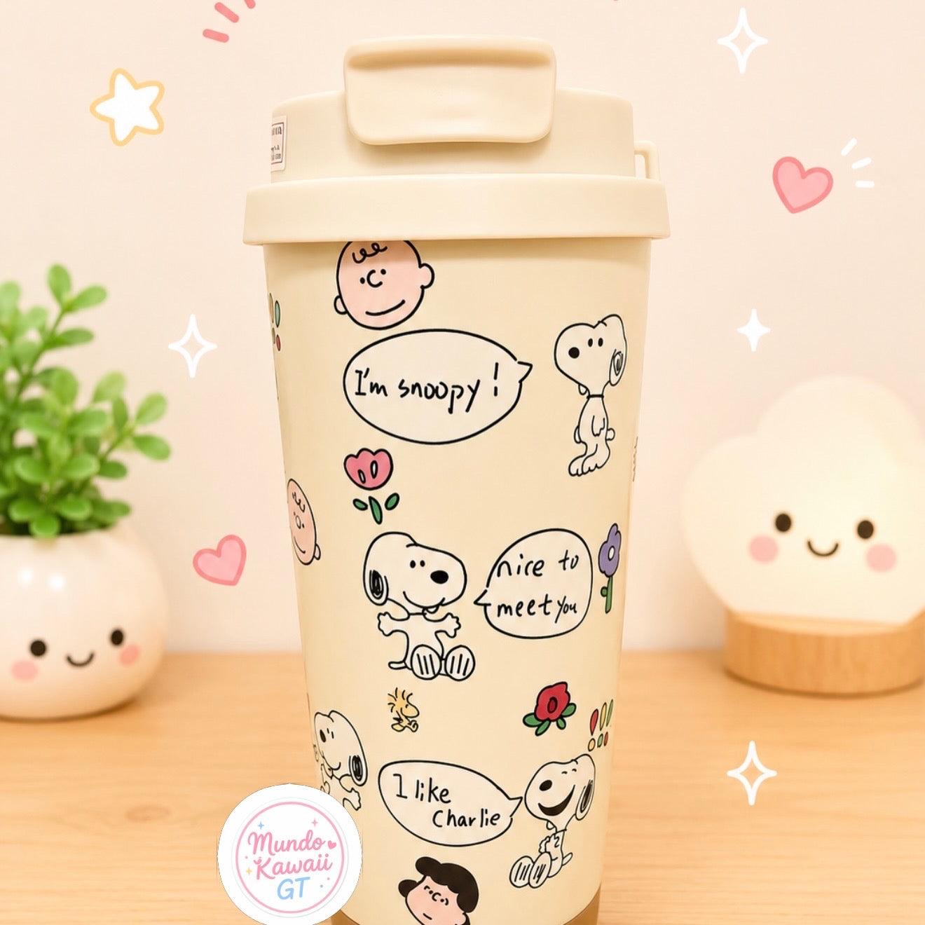 Vasos Térmicos Snoopy 16 oz