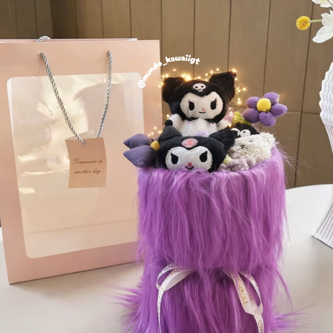 Ramos de peluche Kawaii con Luces