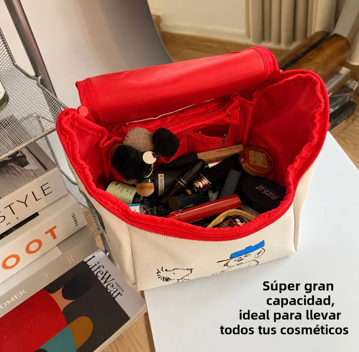 Cosmetiquera Peanuts Snoopy