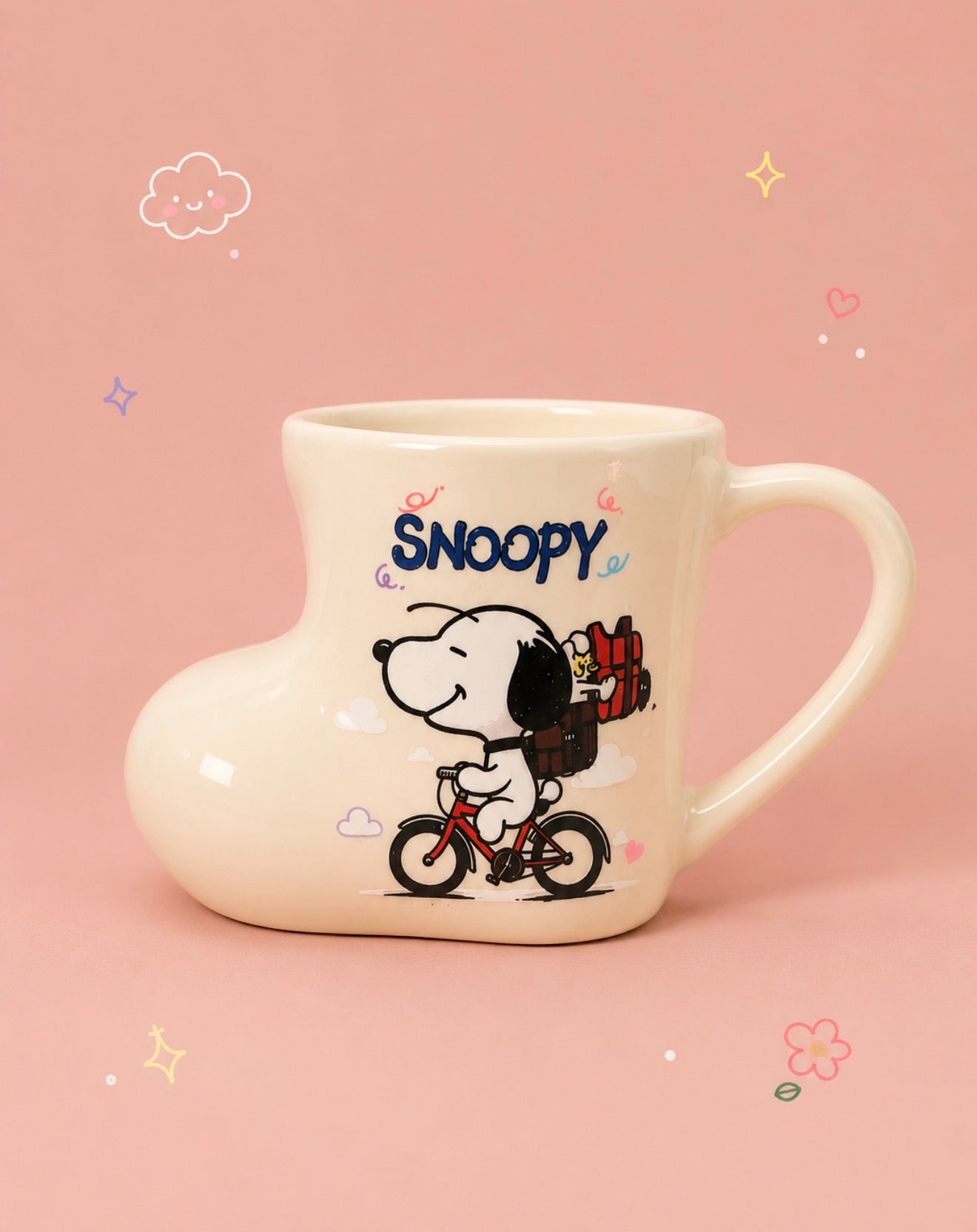 Tazas Snoopy Scooter