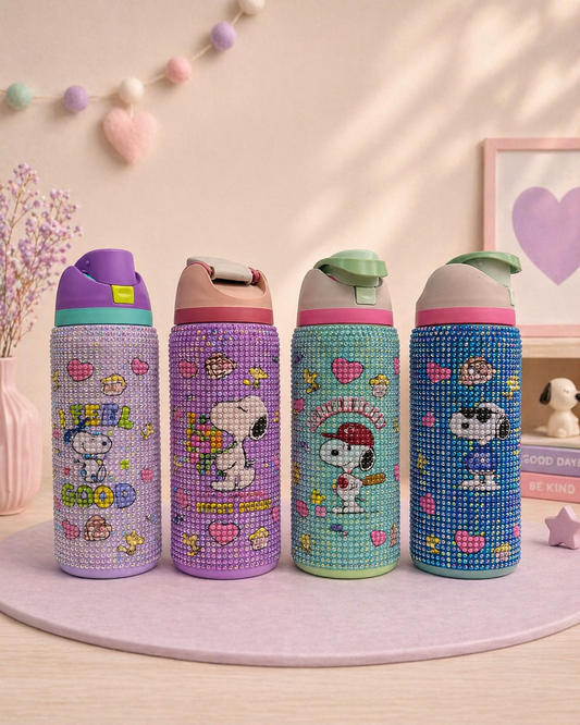 Botellas Térmicas Bling Kawaii Snoopy