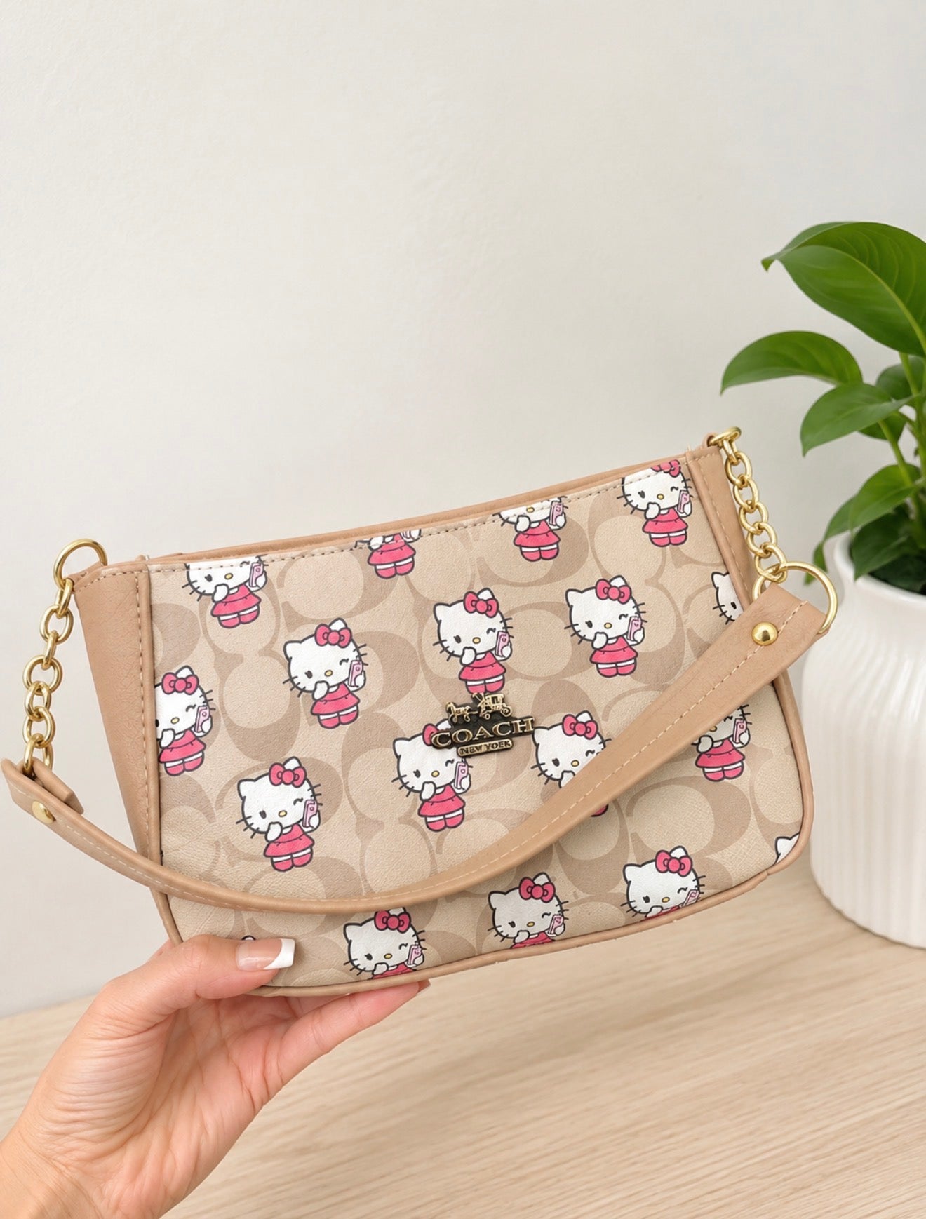 Bolso Baguette Hello Kitty