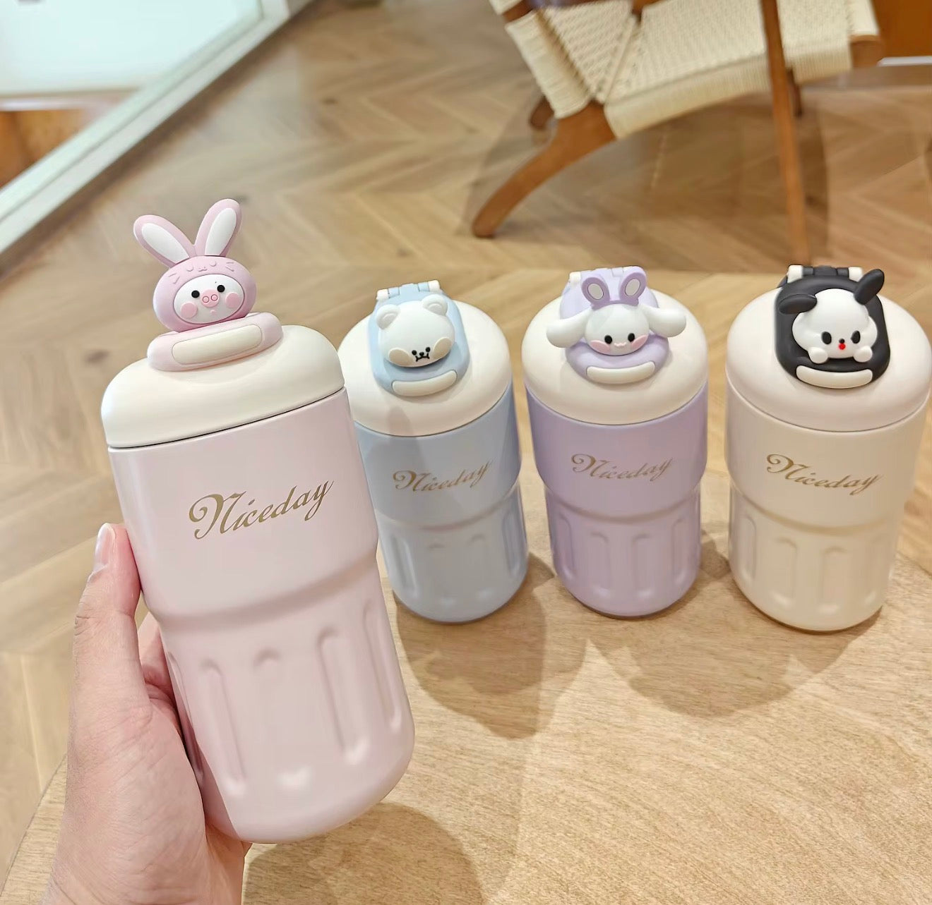 Termos Kawaii con Figurita