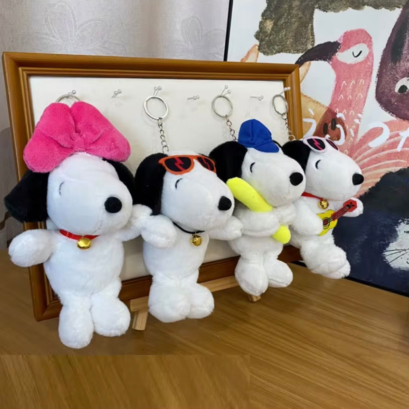 Llavero de Peluche Snoopy 16 cm