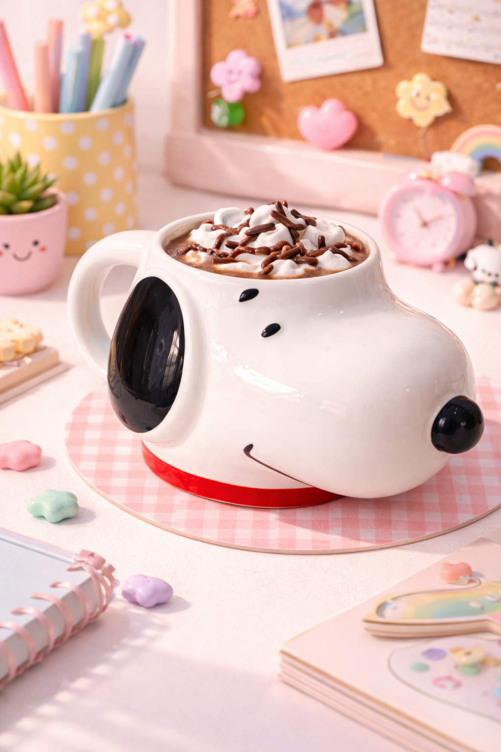 ☕🐶 Taza Snoopy 3D Cute
