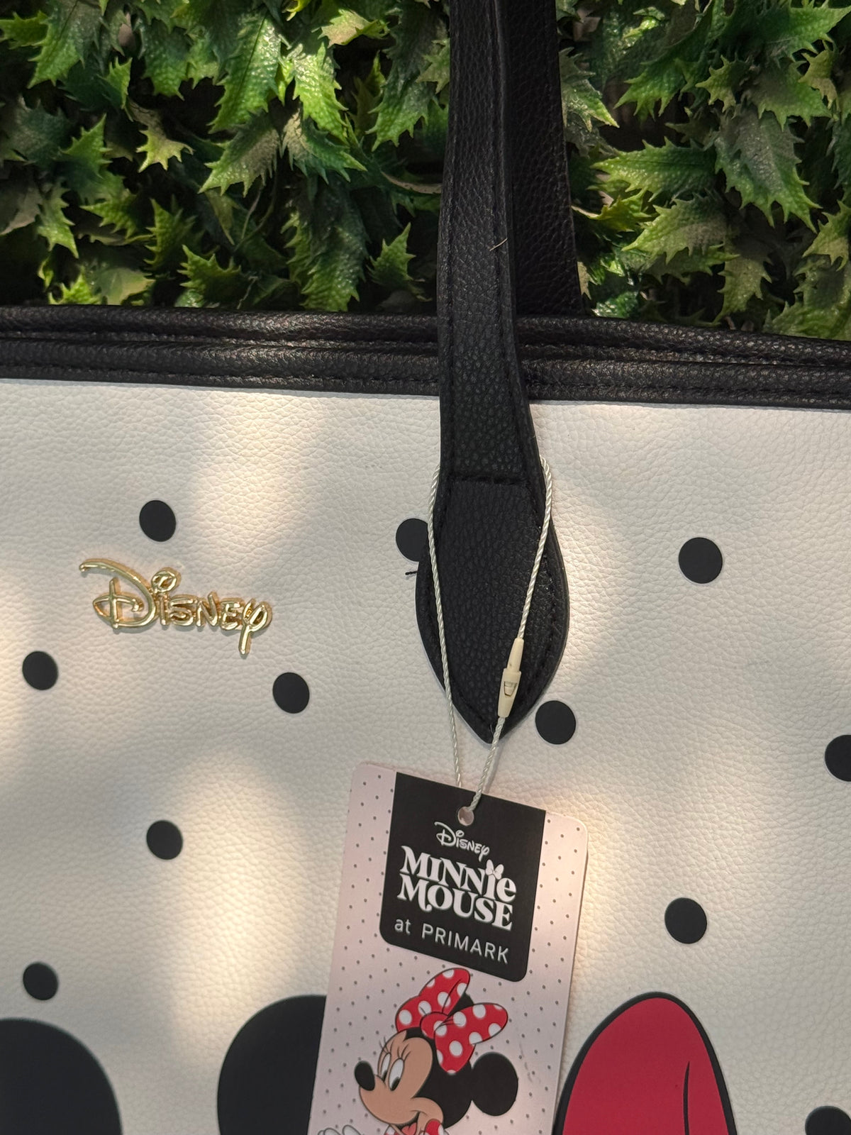 Tote bag Minnie Mouse Original Disney – Diseño de polka dots