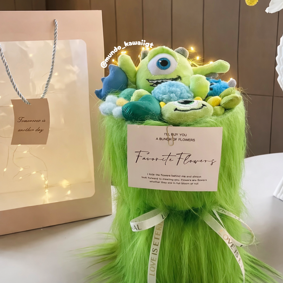 Ramos de peluche Kawaii con Luces