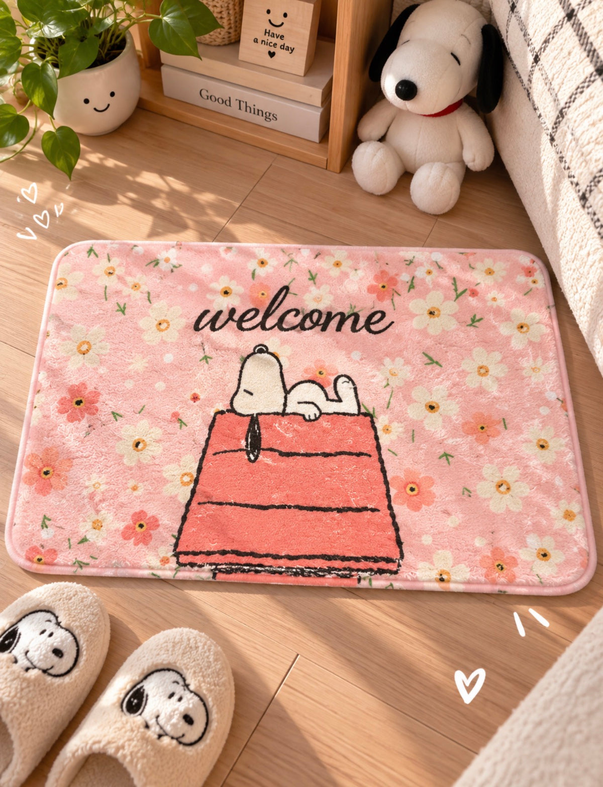 Alfombra Snoopy Kawaii 55 × 38 cm