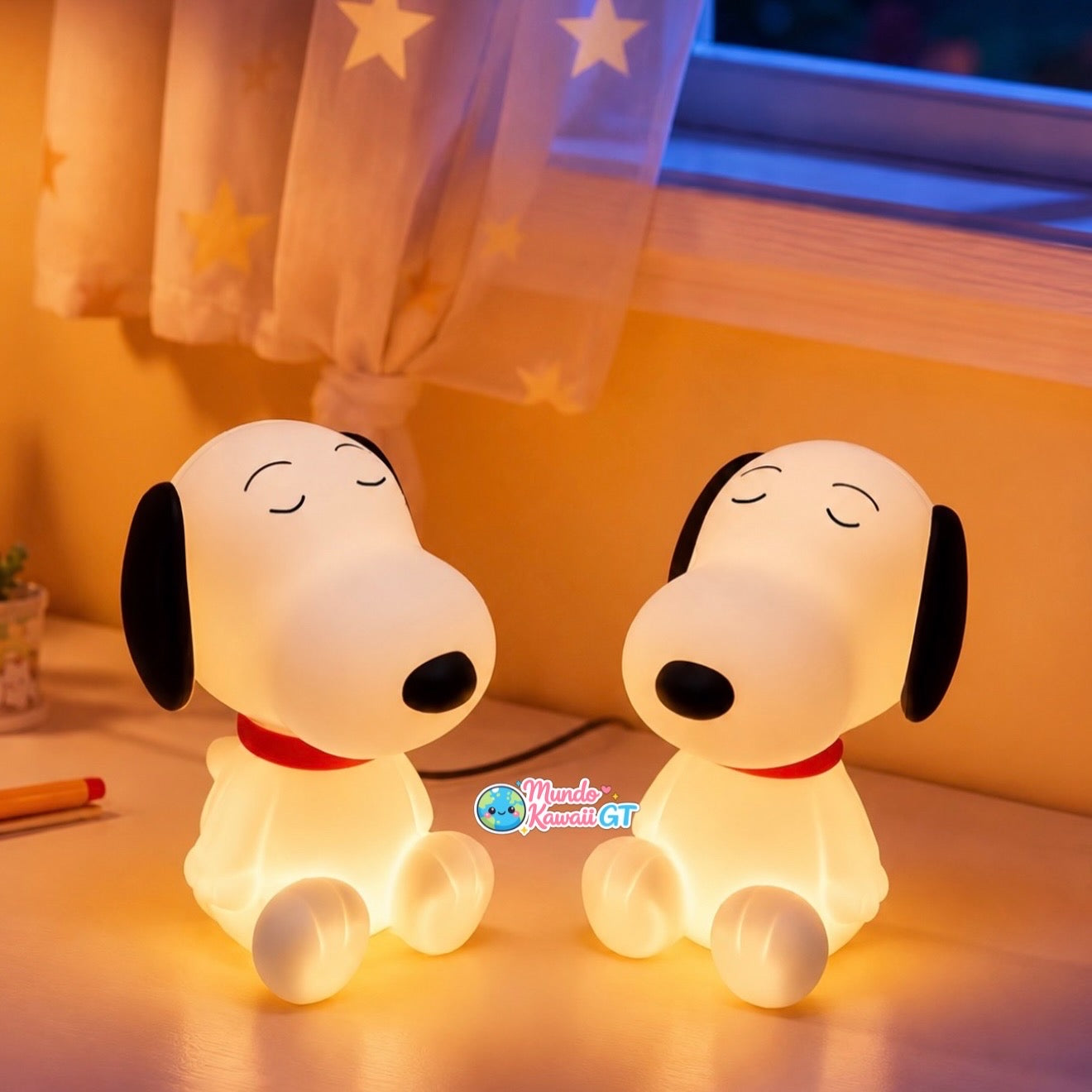 Lámpara de Noche Snoopy de Silicona