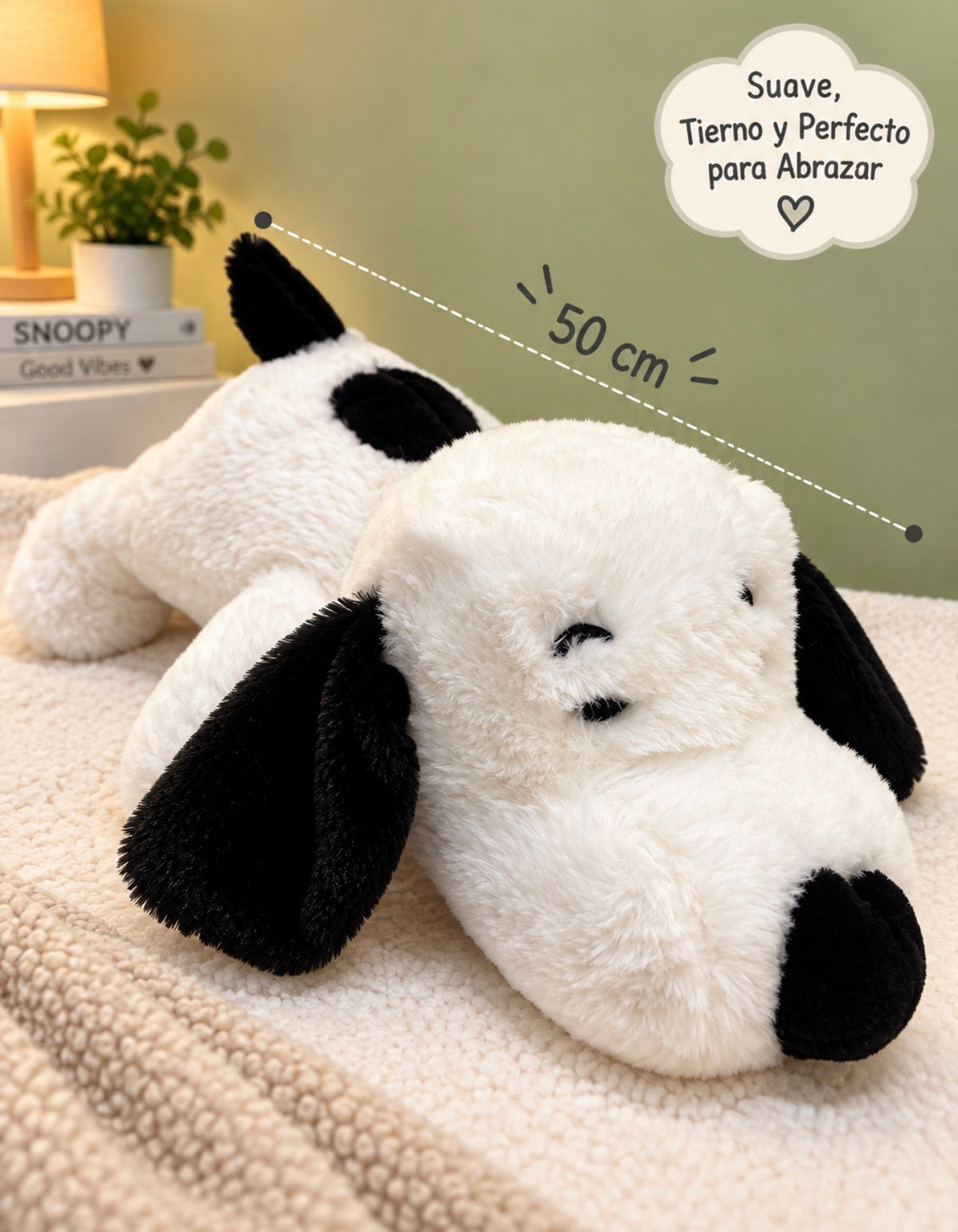 Snoopy Dormilón de Peluche 50 cm