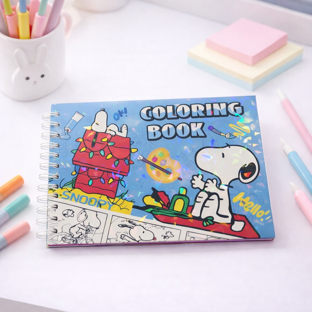 Libro para Colorear Snoopy
