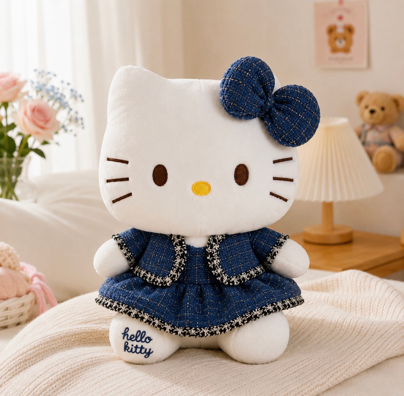 Mochila Peluche Hello Kitty Premium