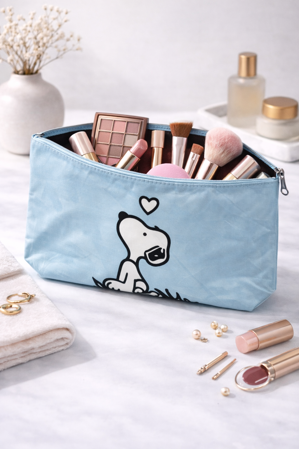 ✨ Cosmetiquera Snoopy multi-diseños (tamaño grande)