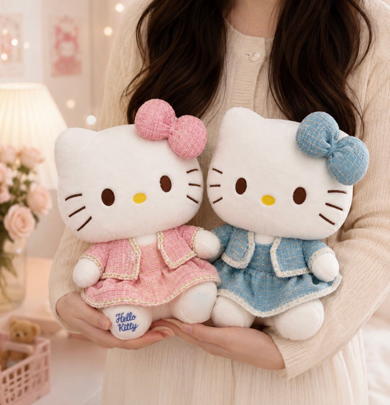 Mochila Peluche Hello Kitty Premium