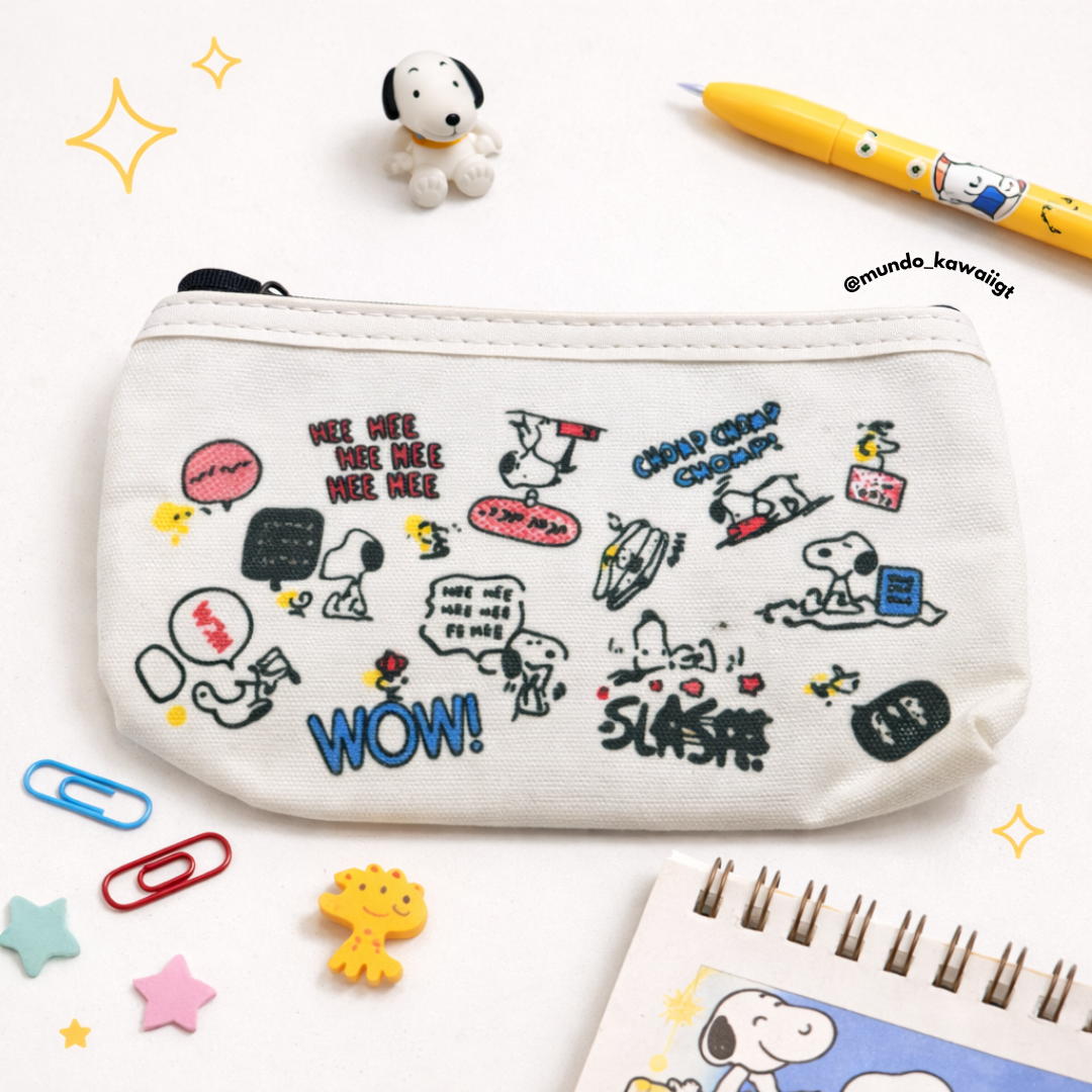 Cartuchera Kawaii Snoopy