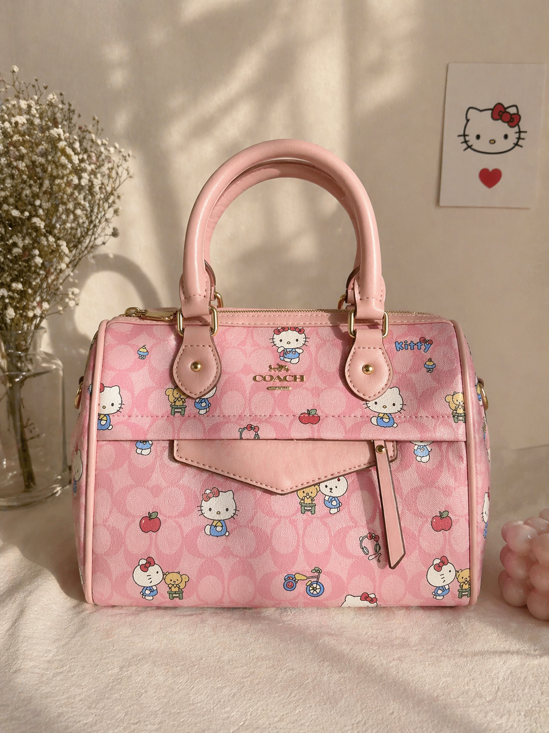 Cartera Kawaii Estilo Hello Kitty