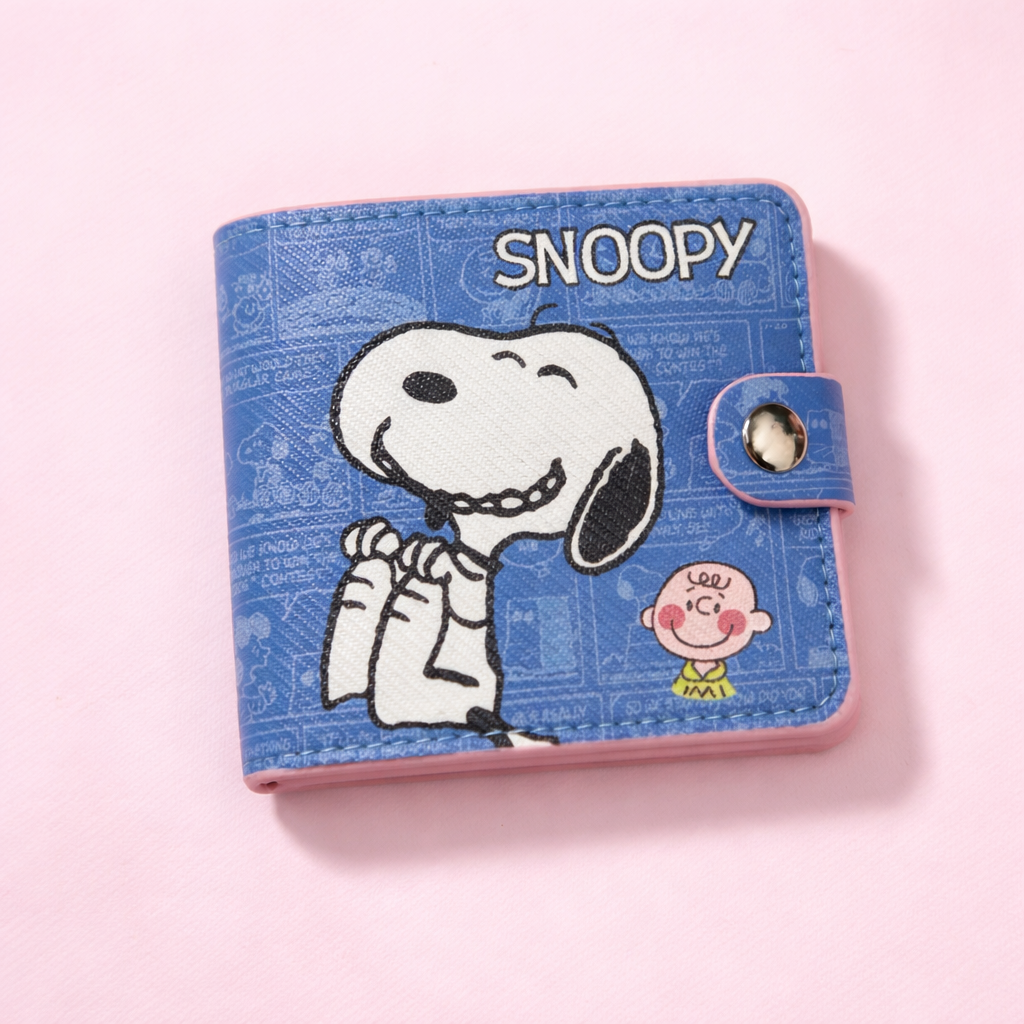 🐶💼 Billeteras Snoopy 🖤✨