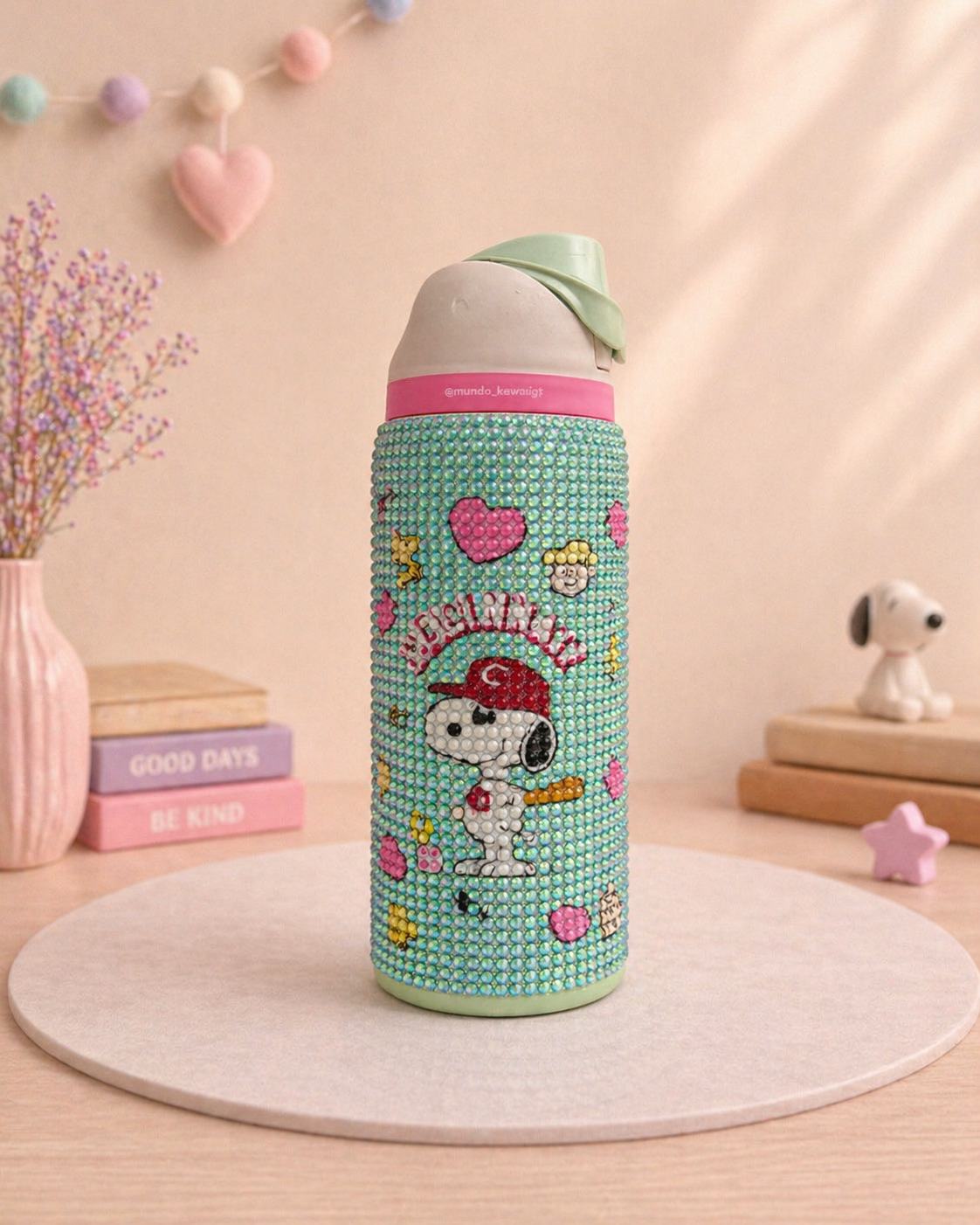 Botellas Térmicas Bling Kawaii Snoopy