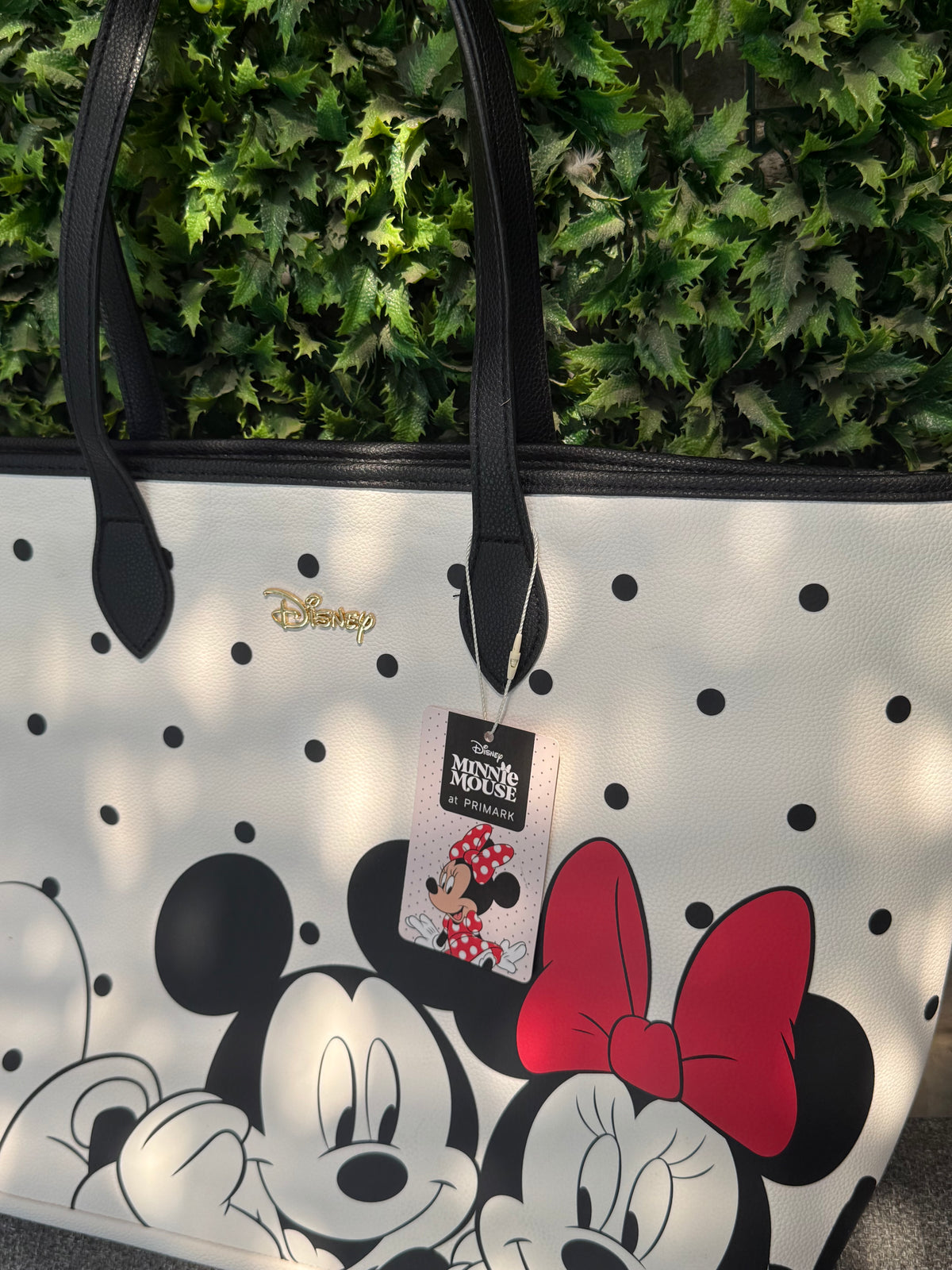Tote bag Minnie Mouse Original Disney – Diseño de polka dots